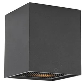 Design opbouwspot zwart GU10 50mm  - Qubo Honey