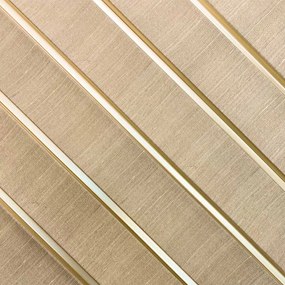 Wandpaneel Grace Beige 260x12cm - 260 cm x 12 cm x 1.2 cm | 1.2 kg | Paneli akoestische wandpanelen - AKU Wandpanelen