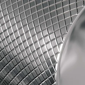 Brauer Chrome Carving vrijstaande badmengkraan met staafhanddouche chroom