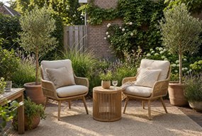 Bistroset 2 personen  Rope Zand/Beige Coco Comforta