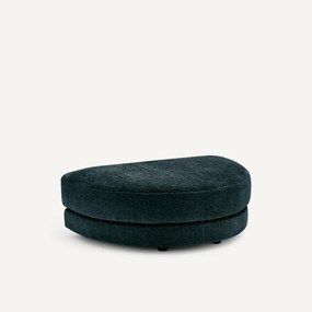 Modulaire voetensteun in chenille fluweel, TIBERIO