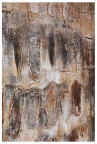 Kare Design Shadows Brown Abstract Schilderij Bruin Beige