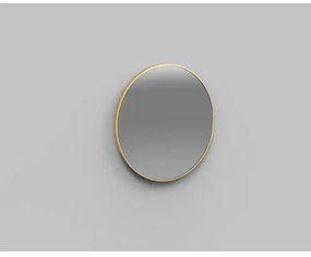 Arcqua Reflect spiegel two rond 80cm aluminium omlijsting mat goud SPI325186