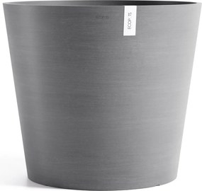 Ecopots bloempot Amsterdam 70 - Rond - White Grey - Diameter 70 x H61,3 cm