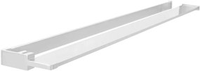 Sapho Shelf handdoekhouder en planchet voor douchewand wit mat