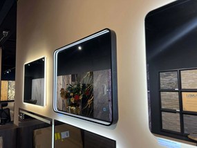 Badkamer Spiegel Milo 80x60CM | LED Verlichting Voorzijde | Condensvrij | Dimbaar