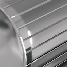 Brauer Stripe inbouw wastafelkraan ColdStart met gebogen uitloop en afdekplaat model A1 chroom