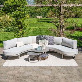 Garden Impressions Mallorca loungeset 3-delig - taupe