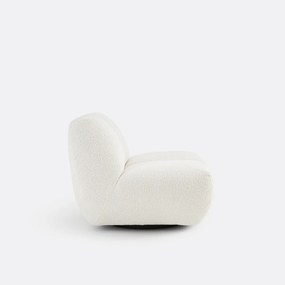 Draaifauteuil, dikke badstof, Nuria