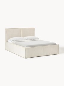 Gestoffeerd bed Dream van corduroy