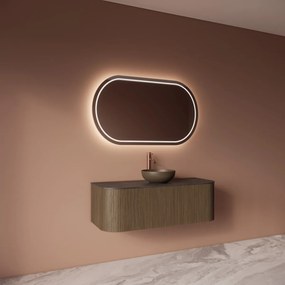 Gliss Design Agon spiegel ovaal 180x70cm met handsensor