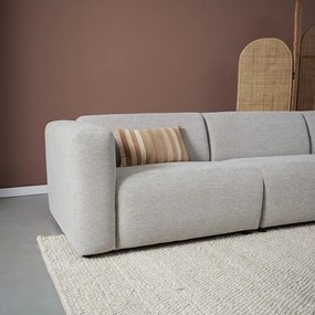Hoekbank Met Chaise Longue Rechts Grijsmix