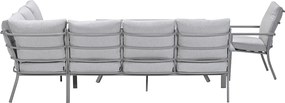 Garden Impressions Senja lounge dining set 4-delig rechts incl. stoel - valley sand