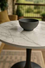 Kolio Tafel 80 cm Marmer