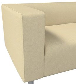 Dekoria IKEA zitbankhoes voor Klippan 2-zitsbank, beige