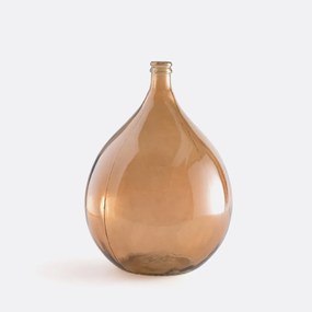Vaas dame-Jeanne in glas H56 cm, Izolia