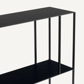 Metalen boekenrek H117 cm, Parallel XS slim