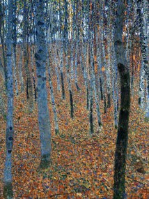 Kunstreproductie Beech Grove, Gustav Klimt