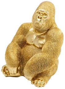 Kare Design Deco Gorillabeeld Goud