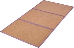 VEVOR Japanse Tatami Mat Opvouwbare Rotan Tatami Matras (2032 x 990 mm), Opvouwbare Vloermatras Antislip Slaapmat voor Slapen, Meditatie, Yoga, Ontspanning, Gemakkelijk Schoon te Maken