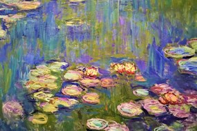 Kunstreproductie Water Lilies, Claude Monet