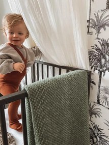 Klippan - Ledikantdeken Wol Domino - Groen