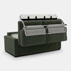 Slaapbank velours, premium HR-schuim, Timor