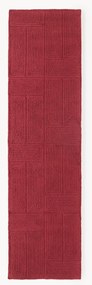 Handgetufte wollen loper Alexia met geometrisch patroon