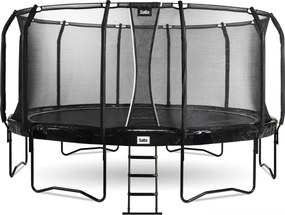 Salta First Class trampoline - Diameter 487cm - Rond zwart