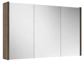 Adema Prime Spiegelkast - 100x63x16cm - inclusief zijpanelen - noten (hout) SW1212817/SW812073