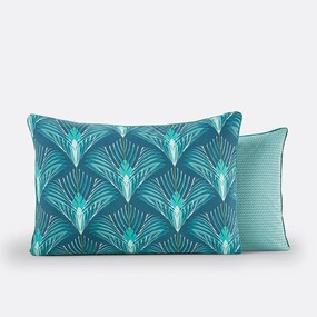 Kussensloop in perkal van zuiver katoen, Pampelune