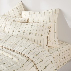 Kussensloop in tetra, bloemenprint, RISETTI