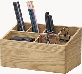 Bureau organizer Oakywood van eikenhout met vakken