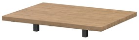 4 Seasons Outdoor Metropolitan salontafel  Loungetafel    houtkleur weerbestendig