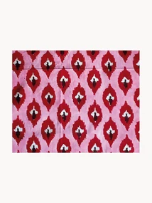 Handbedrukte katoenen placemats Atahan, 4 stuks