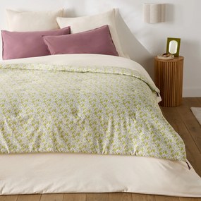 Quilt met bloemenprint, katoen voile, MALKO