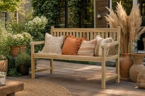 Houten Tuinbank  teak 150 cm Teak Old teak greywash Garden Collections Preston