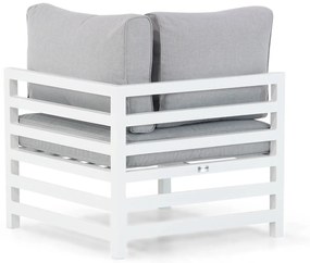 Hoek loungeset 5 personen Aluminium Wit  Domani Furniture Linde