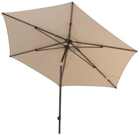 4 Seasons Azzurro stokparasol Ø300 cm beach solefin - Wenge frame