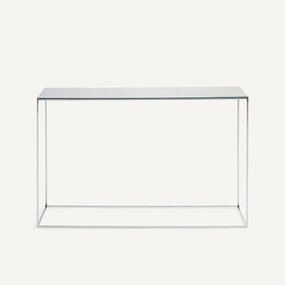 Verchroomde metalen spiegelconsole, MAHAUT