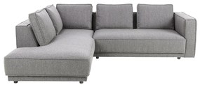 Hoekbank Grijs Boucle Hoek Links