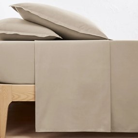 Effen plat laken in perkalkatoen Scenario