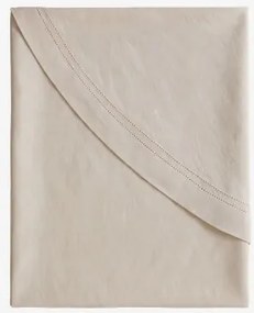 Tafelkleed Van Ø150 Cm In Eirsen-katoen Tapioca Beige - Sklum