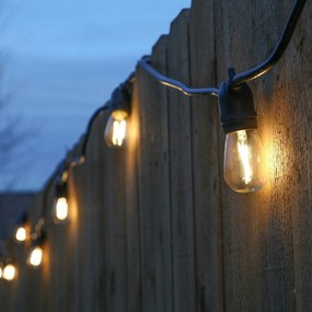 Party 20 Lichtsnoer helder Incl. kunststof LED's buiten waterdicht Prikkabel feestverlichting