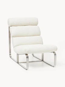 Bouclé loungefauteuil Pavlos