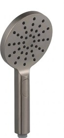 Ben Push handdouche rond Ø12cm 3 straalsoorten RVS-look