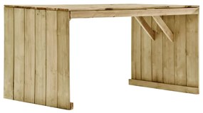 vidaXL 5-delige Tuinset geïmpregneerd grenenhout
