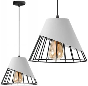 HANGLAMP METAAL WIT APP228-1CP