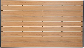 Dining Tuintafel rechthoekig 150x90 cm Grijs Creta