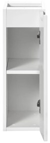 Comad Nova White half hoge onderkast 20x40x60cm wit